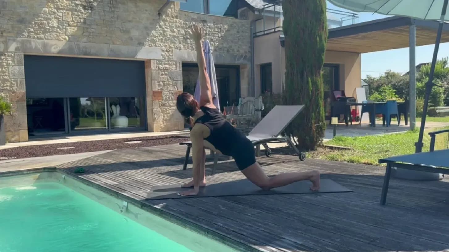 Etirements hanches et bas du dos tous niveaux